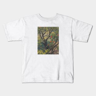 Apples Picture Beauty Bloom Vintage Since Kids T-Shirt